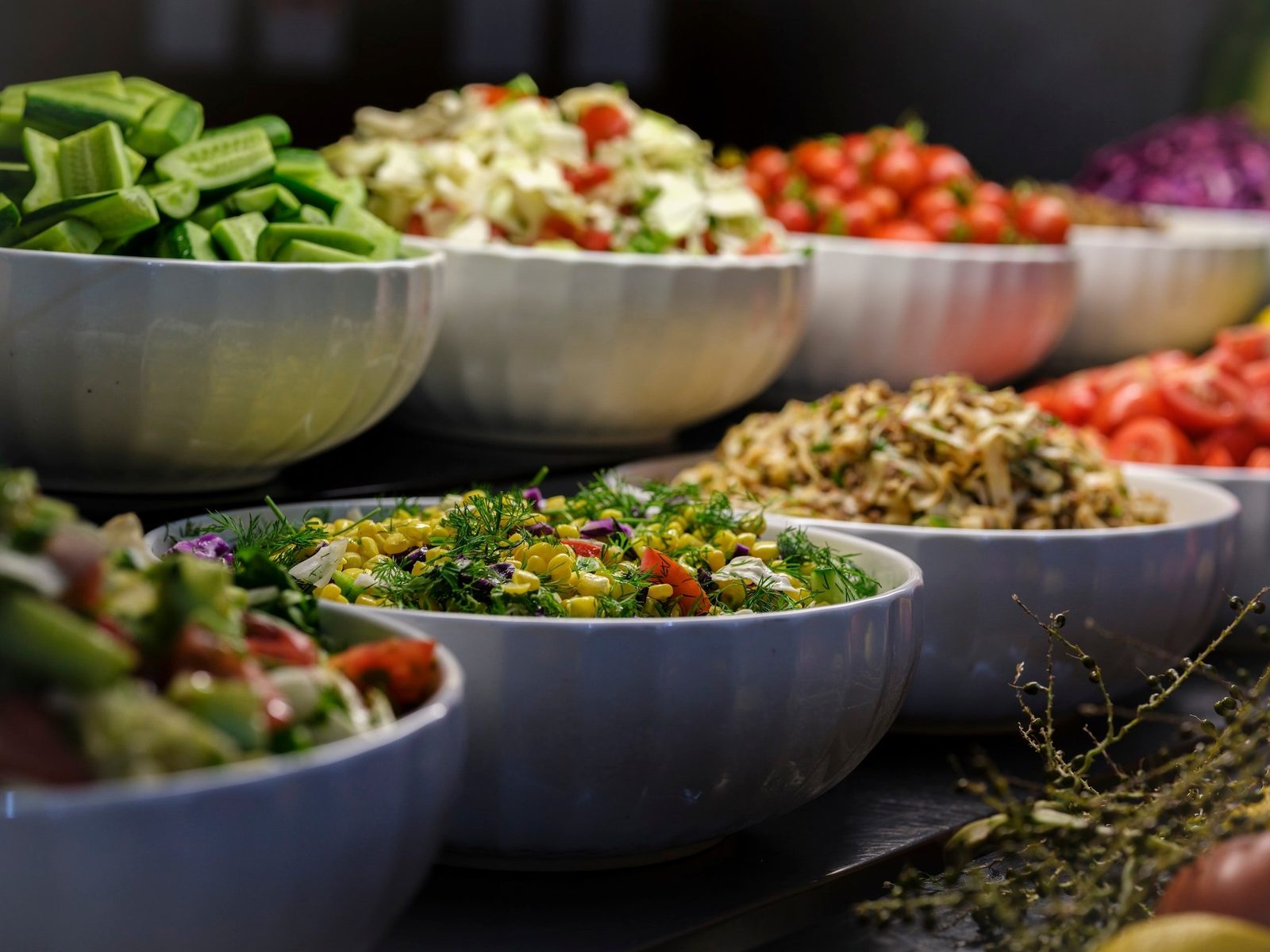 Buffet de salades
